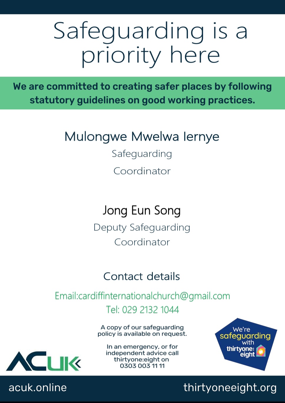 Safeguarding poster